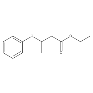 (S)-Ethyl 3-phenoxybutanoate结构式