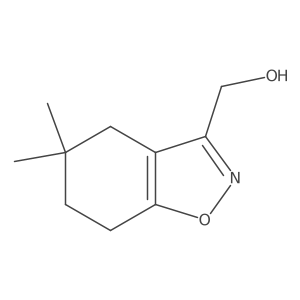 (5,5-Dimethyl-4,5,6,7-tetrahydro-1,2-benzoxazol-3-yl)methanol结构式