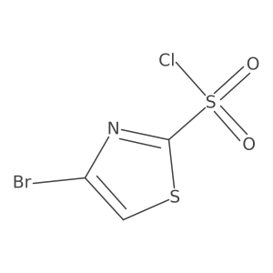 4-Bromothiazole-2-sulfonyl chloride Structure