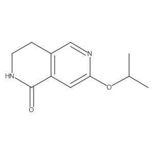7-(propan-2-yloxy)-3,4-dihydro-2,6-naphthyridin-1(2H)-one Structure