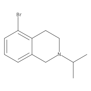 5-bromo-2-propan-2-yl-3,4-dihydro-1H-isoquinoline Structure