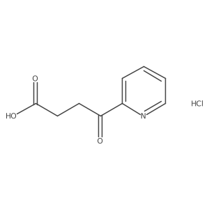 4-Oxo-4-(pyridin-2-yl)butanoic acid hydrochloride结构式