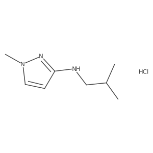 n-Isobutyl-1-methyl-1h-pyrazol-3-amine Structure