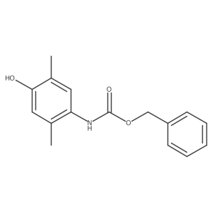 benzyl N-(4-hydroxy-2,5-dimethylphenyl)carbamate结构式