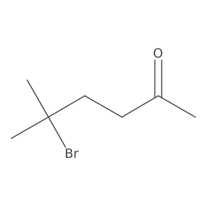 5-Bromo-5-methylhexan-2-one结构式