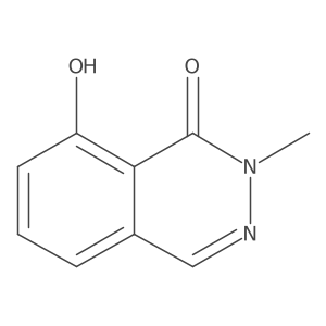 8-Hydroxy-2-methyl-1,2-dihydrophthalazin-1-one Structure