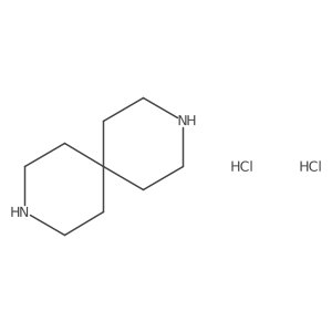 3,9-Diazaspiro[5.5]undecane dihydrochloride结构式