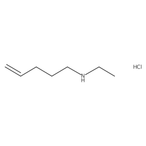 N-Ethylpent-4-en-1-amine hydrochloride Structure