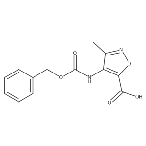 4-{[(Benzyloxy)carbonyl]amino}-3-methyl-1,2-oxazole-5-carboxylic acid Structure