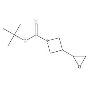 tert-butyl 3-[(2R)-oxiran-2-yl]azetidine-1-carboxylate结构式