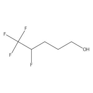 4,5,5,5-Tetrafluoropentan-1-ol结构式