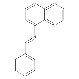 N-(Phenylmethylene)-8-quinolinamine Structure