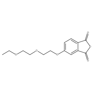 CCOCCOCCOc1ccc2c(c1)C(=O)OC2=O结构式