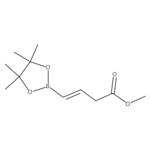 methyl (Z)-4-(4,4,5,5-tetramethyl-1,3,2-dioxaborolan-2-yl)but-3-enoate Structure