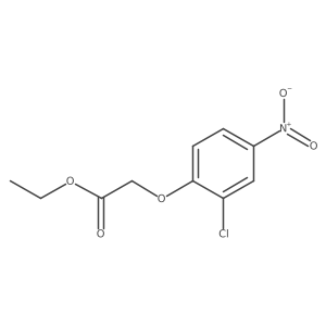 Ethyl 2-(2-chloro-4-nitrophenoxy)acetate Structure