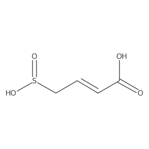 4-Sulfino-2-butenoic Acid Structure