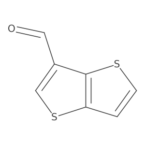Thieno[3,2-b]thiophene-3-carboxaldehyde结构式
