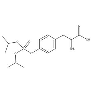 L-Tyrosine, bis(1-methylethyl) phosphate (ester) Structure