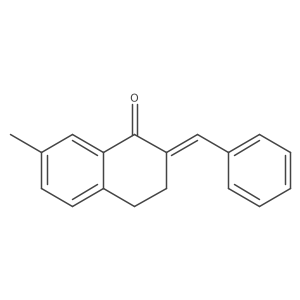 3,4-Dihydro-7-methyl-2-(phenylmethylene)-1(2H)-naphthalenone Structure