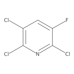 2,3,6-Trichloro-5-fluoropyridine结构式