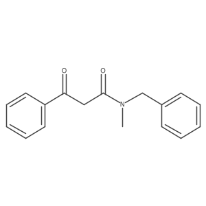 N-Methyl-I(2)-oxo-N-(phenylmethyl)benzenepropanamide结构式
