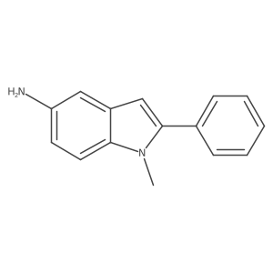 5-Amino-1-methyl-2-phenylindole Structure