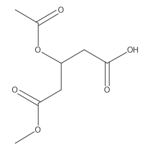 1-Methyl 3-(acetyloxy)pentanedioate Structure