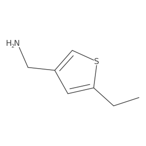 (5-Ethylthiophen-3-yl)methanamine结构式