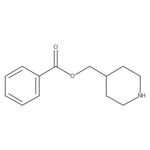 Piperidin-4-ylmethyl benzoate Structure