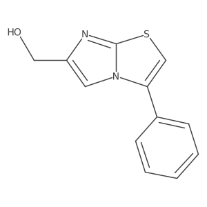 3-Phenylimidazo[2,1-b]thiazole-6-methanol Structure