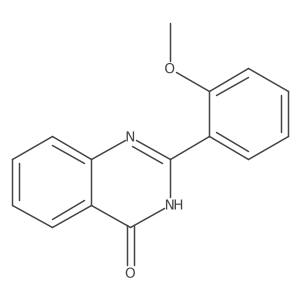 2-(2-methoxyphenyl)-3H-quinazolin-4-one结构式