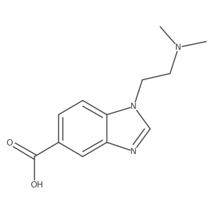 1-[2-(dimethylamino)ethyl]-1H-benzimidazole-5-carboxylic acid Structure
