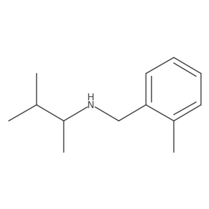 (3-Methylbutan-2-yl)[(2-methylphenyl)methyl]amine结构式