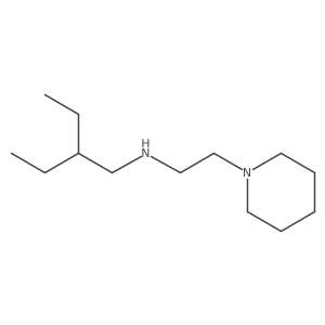 (2-Ethylbutyl)[2-(piperidin-1-yl)ethyl]amine结构式