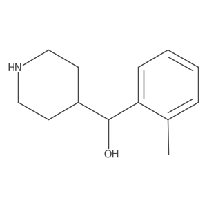 o-tolyl(4-piperidyl)methanol Structure