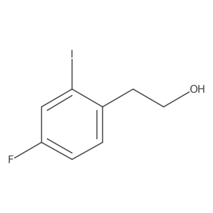2-(4-Fluoro-2-iodophenyl)ethan-1-ol Structure