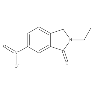 2-ethyl-6-nitro-2,3-dihydro-1H-isoindol-1-one Structure