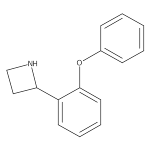 2-(2-Phenoxyphenyl)azetidine结构式