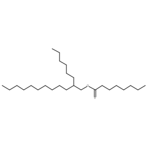 2-Hexyldodecyl octanoate结构式