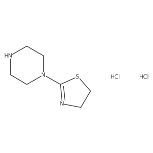 2-(Piperazino)-2-thiazoline dihydrochloride Structure