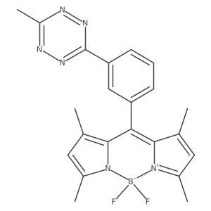 Methyltetrazine-BDP结构式