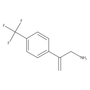 2-[4-(Trifluoromethyl)phenyl]prop-2-en-1-amine结构式