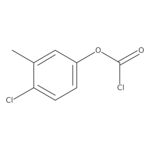 4-Chloro-3-methylphenyl chloroformate Structure