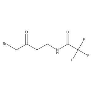 N-(4-bromo-3-oxobutyl)-2,2,2-trifluoroacetamide Structure