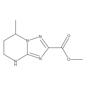methyl 7-methyl-4H,5H,6H,7H-[1,2,4]triazolo[1,5-a]pyrimidine-2-carboxylate Structure