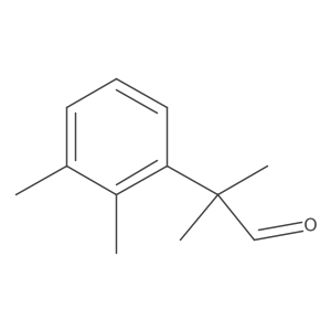 2-(2,3-Dimethylphenyl)-2-methylpropanal Structure