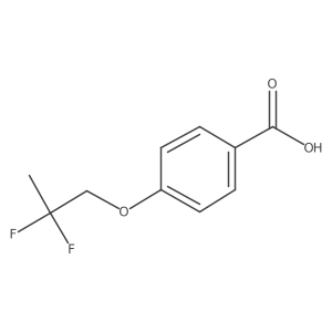 4-(2,2-Difluoro-propoxy)-benzoic acid Structure