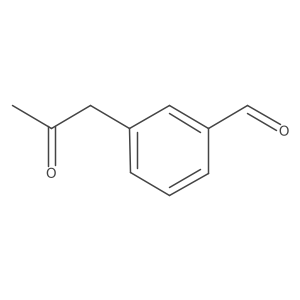 1-(3-Formylphenyl)propan-2-one结构式