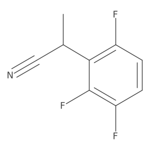 2-(2,3,6-Trifluorophenyl)propanenitrile结构式