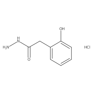 2-(2-Hydroxyphenyl)acetohydrazide hydrochloride结构式